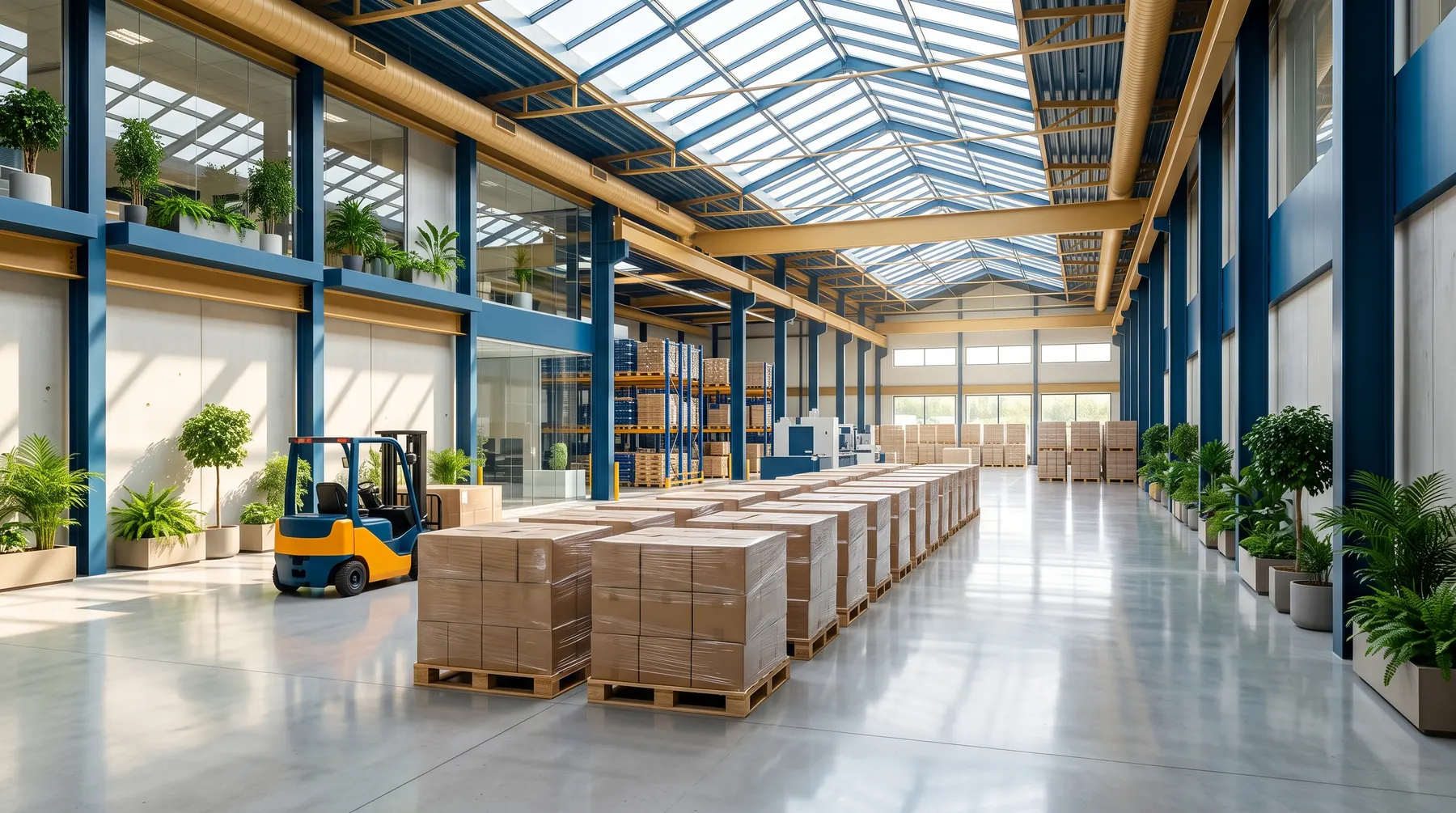 Production machinery and assembly stations inside certified Zhejiang plant